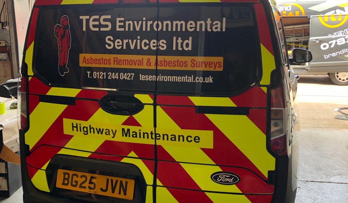 Ford Courier Vehicle graphics including Chapter 8 chevrons