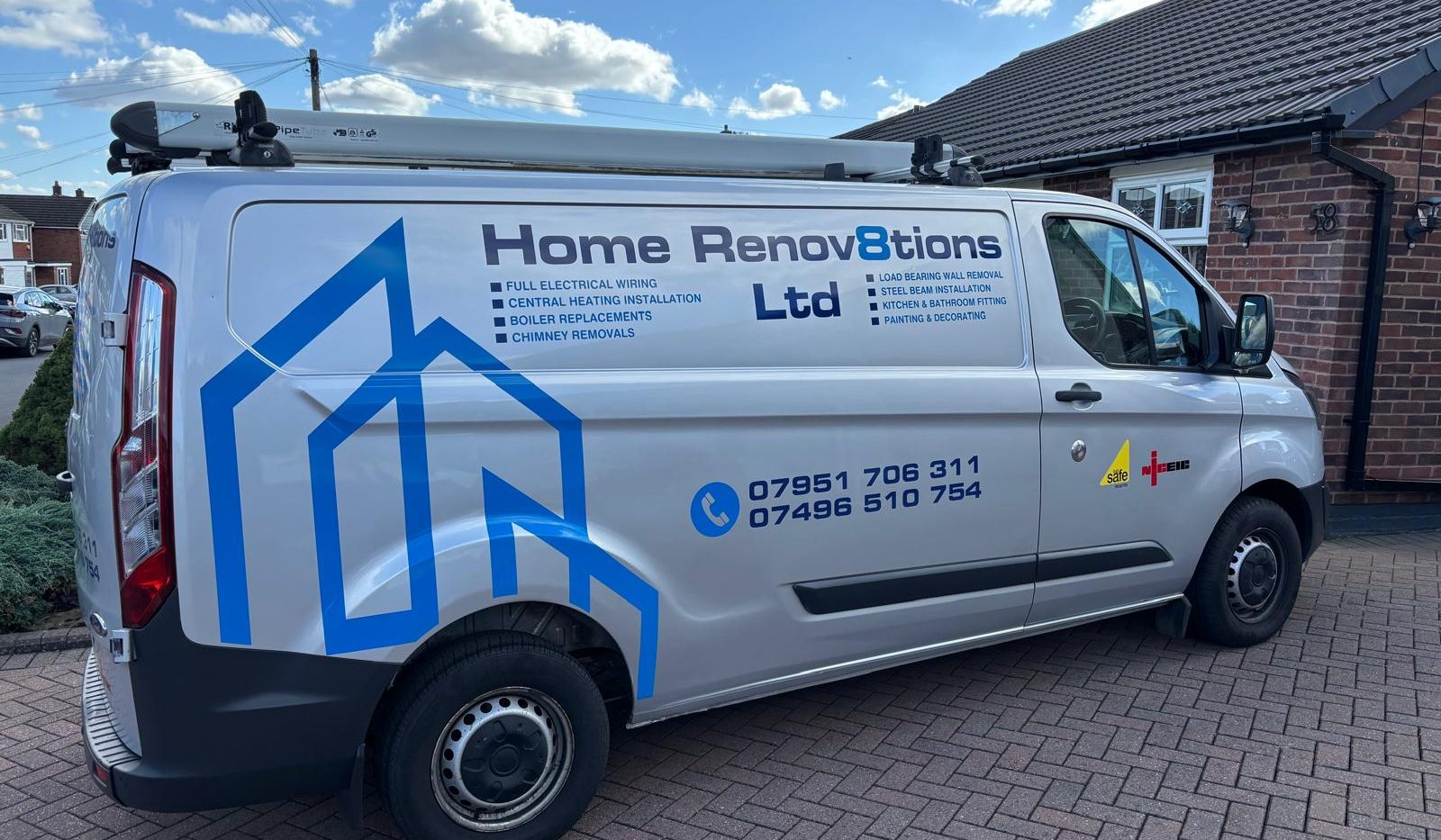 Supply & fit of Ford Transit Van graphics