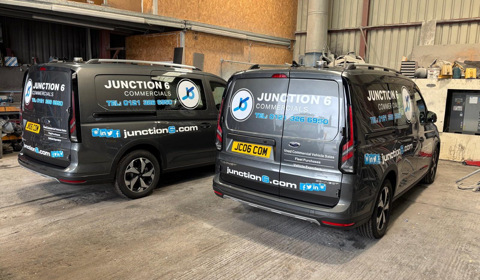 Junction 6 Transit Connect Vehicle Graphics Junction 6 Transit Connect Vehicle Graphics
