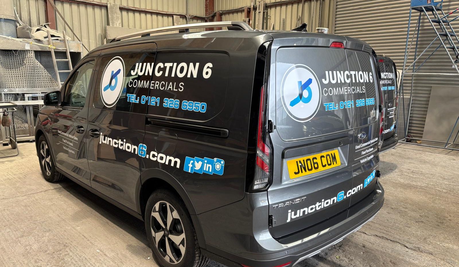 Junction 6 Transit Connect Vehicle Graphics Junction 6 Transit Connect Vehicle Graphics